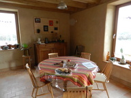 View RENOVATION INTERIEURE POUTRE BOIS ENDUIT D'ARGILE 